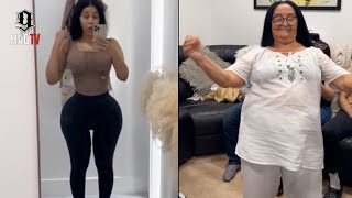 Cardi Bs 86 Year Old Grandma Shows Off All Her Moves On The Dance Floor 💃🏾 [upl. by Assilla102]