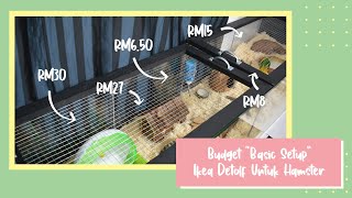 Budget quotBasic Setupquot Ikea Detolf Untuk Hamster [upl. by Furey]