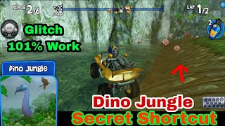 Dino Jungle Hidden Shortcut  Beach Buggy Racing Shortcuts  BB Racing Shortcuts beachbuggyracing [upl. by Giles351]