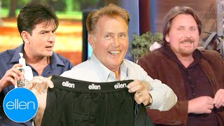 Father and Sons Martin Sheen Charlie Sheen amp Emilio Estevez [upl. by Harshman]