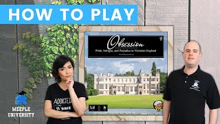 Obsession 3rd Printing same rules with 2nd Edition  How to Play Board Game [upl. by Hayman255]