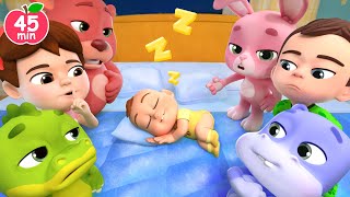 Ten in The Bed Song More Lalafun Nursery Rhymes amp Kids Songs [upl. by Hakkeber]