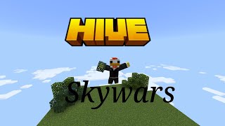 Hive Skywars But I Can Fly legit no cheats [upl. by Cazzie]