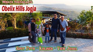 Keindahan Kota Jogja  Wisata Obelix Hills Jogja  Objek Wisata amp Kuliner Populer Jogja [upl. by Sydalg74]