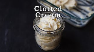 How to make Clotted Cream shorts [upl. by Llerrad]