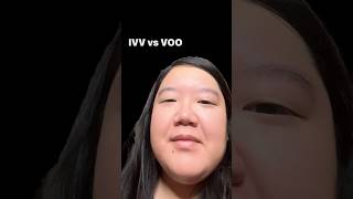 IVV vs VOO personalfinance finance investing ivv voo ishares vanguard etf indexfunds [upl. by Kandy]