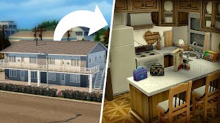 building a low income family apartment in The Sims 4 [upl. by Jessey845]