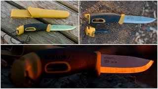 Обзор MORAKNIV COMPANION SPARK Нож для бушкрафта с огнивом [upl. by Nyrual]