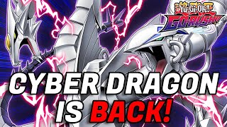 BEST RUSH DUEL F2P DECK CYBER DRAGON duel links [upl. by Litnahs]