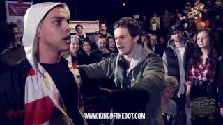 KOTD  Rap Battle  poRICH  Diaz vs Q  JWalker  GP2011 R1 [upl. by Tniassuot]