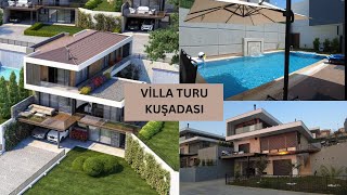 KUŞADASI HAVUZLU VİLLA TURU🏡 YAZLIK EV TURU 🏡🌊 [upl. by Ledah]