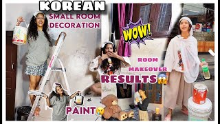 KOREAN SMALL ROOM MAKEOVER UNDER 2000🤩  BSS YEAH GALTI ❌MT KRNA G🥹ARTI CHAUDHARY [upl. by Nonnag]