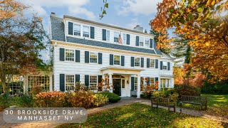 SOLD Tour this Beautiful home 30 Brookside Drive Manhasset New York [upl. by Susi]