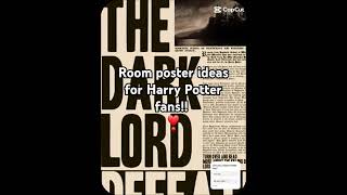 Harry Potter room poster ideas asthetic subscribe [upl. by Yle]