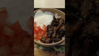 Yummy Filipino Breakfast Tapsilog  Beef Egg Fried Rice With Coffee food phillipines [upl. by Sergei]