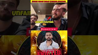 Elvish yadav react on love kataria eviction 😱  love kataria bigg boss shorts [upl. by Layney984]