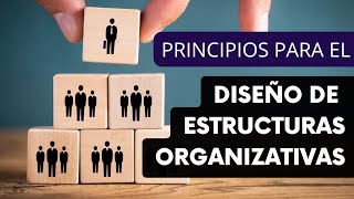 Principios para el DISEÑO DE ESTRUCTURAS ORGANIZATIVAS [upl. by Belamy]