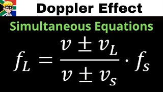 Doppler Effect grade 12 Simultaneous [upl. by Reidid]