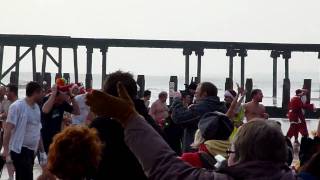 Lowestoft Christmas day Swim 2009 [upl. by Supen]