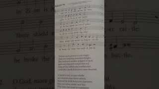 Psalm 76 verse 1 for memory work CanRef BoP [upl. by Rairb]