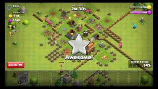 coc clane attack gameplay [upl. by Aliak38]