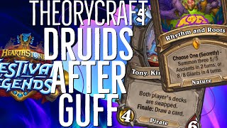 NEW Festival of Legends Theorycraft Druid Decks  Hearthstone [upl. by Wrench]