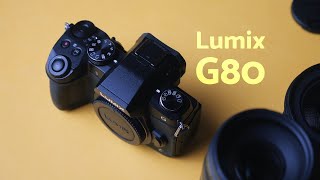 Lumix G80 OTTIMA PER INIZIARE [upl. by Noteek]