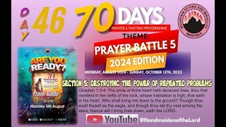 Day 46 MFM 70 Days Prayer amp Fasting Programme 2024Prayers from Dr DK Olukoya General Overseer MFM [upl. by Decca]