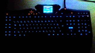 Logitech G19 Keyboard Discolight [upl. by Madeleine]