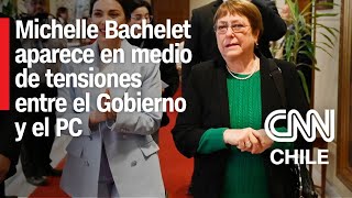 Michelle Bachelet ordena al oficialismo tras tensiones entre el Gobierno y el PC [upl. by Mcquillin]