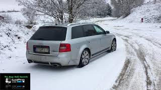 Audi Quattro Schnee  Test  Audi S6 4B C5  42 Audi [upl. by Kyre687]