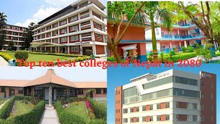 Top ten Best colleges of Nepal  Best colleges of Nepal in 2080 [upl. by Pilloff299]