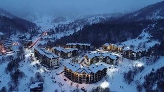 Beautiful Bakuriani Ski Resort 20222023  Georgia [upl. by Duthie]