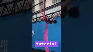 Tutorial de acrobacias en telas un escape divertido aerialist acrotelas aerialsilks [upl. by Tawsha]