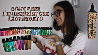 EVIDENZIATORE LEOPARDATO tutorial 😍  Roberta Tummino [upl. by Haisej]