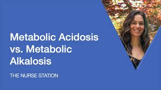 Metabolic Acidosis vs Metabolic Alkalosis [upl. by Gayler18]