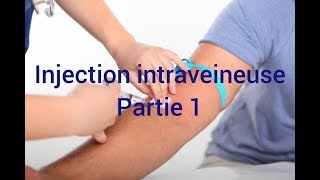 injection intraveineuse 1  préparation dinjection [upl. by Melise]