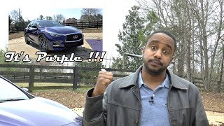 2017 Infiniti QX30 Sport Review  Its Purple [upl. by Eserahs956]