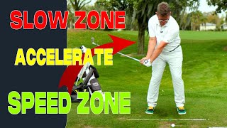 Hit The Brakes For Faster Clubhead Speed  Golf Sequence Drill [upl. by Leva]