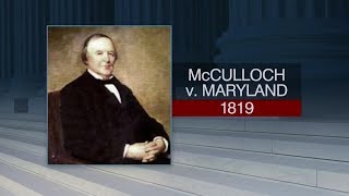 PROMO Landmark Cases  McCulloch v Maryland CSPAN [upl. by Adeuga212]