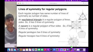 Class 7 Math  Symmetry Chapter 12 CBSE [upl. by Odracer]