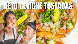 Easy Ceviche Tostadas How To Make Easy Ceviche [upl. by Blockus]