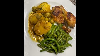 Recette Plat sain équilibré et rapide à faire Healthy wellbalanced and quick dish [upl. by Admama]