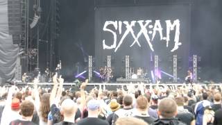 SixxAM  Life Is Beautiful Download Festival 2016 Live [upl. by Earahs]