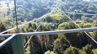 The Highest Tarzan Swing in Costa Rica [upl. by Gnilrac]