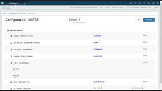 How To  Configurador de Produto TOTVSManufaturaLinhaDatasul [upl. by Uhthna]