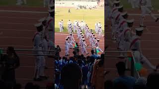 INTERZONE MARCHING COMPITION CHHATRASAL STADIUM SAGAR PUR NO1 ZONE 21 2ND PLACE marching100 ncc [upl. by Korry]