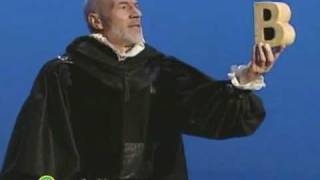 Sesame Street Patrick Stewart Soliloquy on B [upl. by Tamarra]