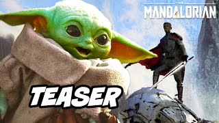 Star Wars The Mandalorian Season 2 Teaser  Baby Yoda Ending Scene Breakdown [upl. by Aerdnas]