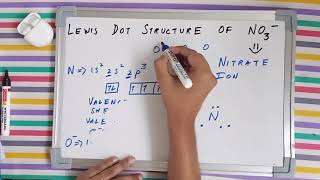 Lewis dot structure of NO3 ion  Nitrate ion lewis structure [upl. by Habas]